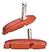 Kool Stop Cantilever Thinline, Cantilever Brake Pads, Non-Threaded Posts, Salmon, Red, Pair