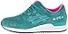ASICS Men's Gel-Lyte III Retro Running Shoe, Tropical Green/Tropical Green, 9.5 M US