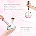 Makeup Brush Cleaner and Dryer, LARMHOI Electric Makeup Brush Cleaning Tool with 8 Size Rubber Collars, Portable Cleaning Mat, Deep Cosmetic Brush Spinner for Makeup Brush, Beauty, Women Gifts