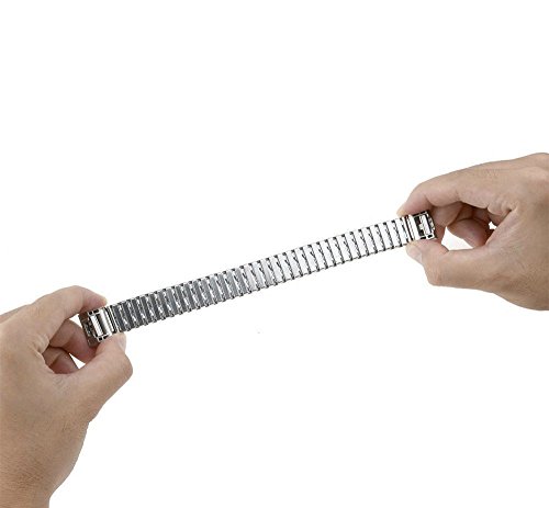 FidgetFidget Watchband Stainless Steel Elastic Band for Fitbit Charge 2 Bracelet Strap