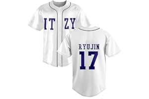 IOELOVEO ITZY Merch T Shirt Fashion None of My Business Baseball Jersey V Neck Short Sleeve Shirts Streetwear Women Men Tee