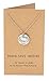 quan jewelry Gifts for Teachers in Spanish Apple Jewelry Enseña Ama Inspira Engraving on Pendant, Latin Engraved Necklace and Greeting Card (Silver Tone)