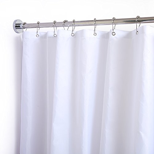 BRIOFOX Shower Rod 4478 Inches Long Adjustable Curtain Rod 304