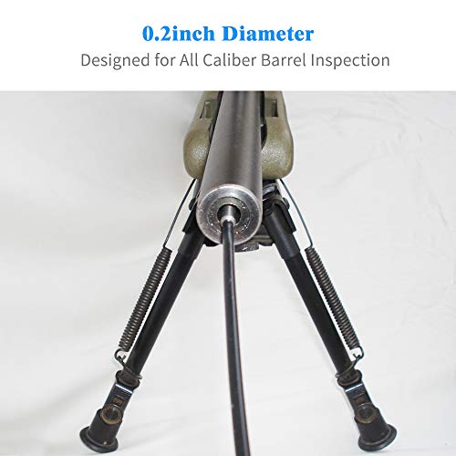 Teslong Rifle Borescope with 4.5'' Screen, 0.2inch Gun Cleaning Camera