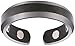 Smarter LifeStyle Elegant Titanium Magnetic Ring for Men and Women - Magnetic Titanium Ring (Gunmetal Gray | Size: 10)