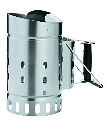Rosle 25039 Stainless Steel Charcoal Starter Chimney, Silver