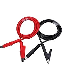 Yeeco digital multifunción multímetro Sonda Cable de prueba con pinzas de cocodrilo, juego de conectores de plátano