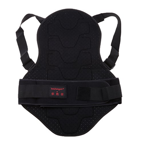 MagiDeal Cycling Skiing Riding Skateboarding Chest Back Spine Protector Vest Anti-fall Gear Motorcycle Jacket Motocross Body Guard Vest - Thumbnail 6