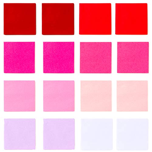 image for Exquiss 1200 Pcs 8 Valentine's Day Multicolor Tissue Paper Bulk Wrappi