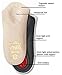 Pedag Viva Mini Orthotic with Semi-Rigid Arch Support, Metatarsal & Heel Pad, Leather, Tan, US W10/M7/EU40
