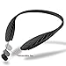 VersionTech Bluetooth Headphones Stereo Sport Wireless Earphones Earbuds Headset with Microphone Hands-free Talking Sweat resistant for iPhone 7 Plus iPhone 6S Plus and other Bluetooth Devices, Black