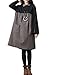 Mordenmiss Women's Contrast Color A-Line Doll Dress With Pockets
