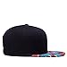 So'each Unisex 3D Galaxy Aztec Print Flatbill Visor Snapback Baseball Hat Neon Sign