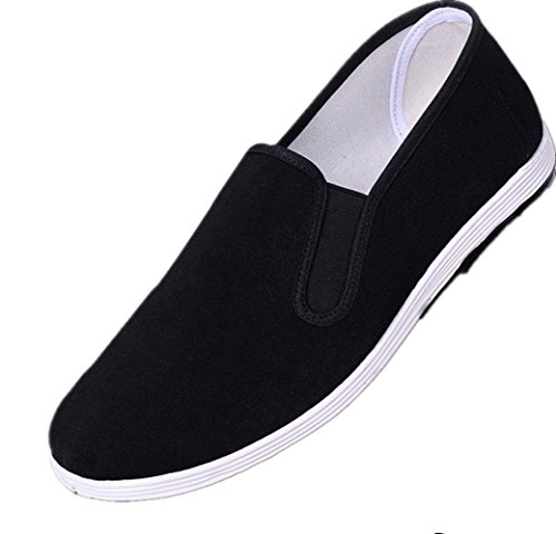image for APIKA Chinese Traditional Old Beijing Shoes Kung Fu Tai Chi Shoes Rubb