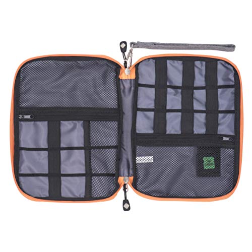 image for sunsir Travel Cable Organizer Bag Waterproof Portable Electronics Acce
