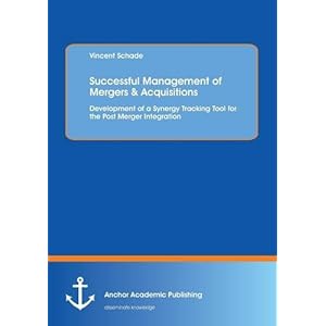 Successful Management of Mergers & Acquisitions: Development of a Synergy Tracking Tool for the Post Merger Integration