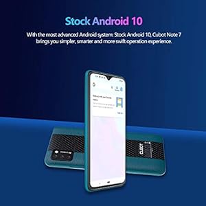 Tripla Fotocamera CUBOT NOTE 7 Smartphone 5.5 Pollici Waterdrop 3100mAh Android 10 16GB ROM Face ID Dual SIM GPS 4G… - immagine 4