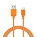 Micro-USB Cable, EZOPower Extra Long 10ft Orange Micro-USB 2in1 Sync and Charge USB Data Cable for Samsung, HTC, LG and Other Any Micro USB Powered Device