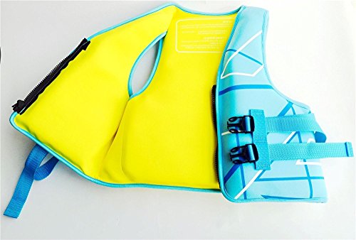 Rayma-2016-Children-Swimwear-Folding-Life-Vest-For-Water-Sports-Games-As-A-Buoyant-aid-tool-Geometric-Pattern-Colour-Bright-Blueyellow-For-6-8-Years-Old-Child-size-Large Rayma-2016-Children-Swimwear-Folding-Life-Vest-For-Water-Sports-Games-As-A-Buoyant-aid-tool-Geometric-Pattern-Colour-Bright-Blueyellow-For-6-8-Years-Old-Child-size-Large