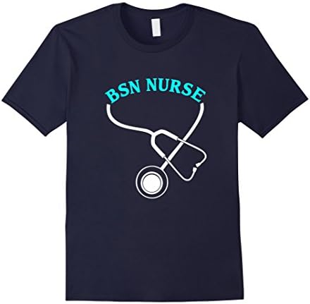 Mens BSN Nurse Gift T-Shirt 3XL Navy