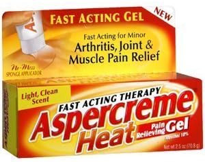 Aspercreme Heat Gel 2.5 OZ by OTC HBA