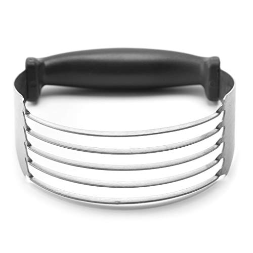 Kofun Flour Blender, Dough Blender Flour Cutter Professional Manual Pastry Mixer Heavy Duty Stainless Steel Blades Home Baking Tool