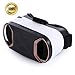 Sunnyfair 3D VR Headset Virtual Reality Glasses For Play Your Best Mobile Games & 360 Movies , More Comfortable VR Glasses Goggles Plus Special Adjustable Eye Care System
