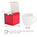 MESHA 4x4x4'' Small Gift Boxes 50PC Red Gift Boxes with Lids, Square Bridesmaid Proposal Box for Cupcake Boxes, Godmother, Groomsmen Proposal Gift Box, Birthday, Party Favors, DIY Crafting