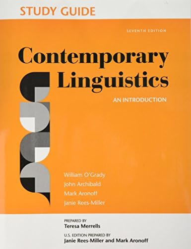 Amazon.com: Contemporary Linguistics: An Introduction