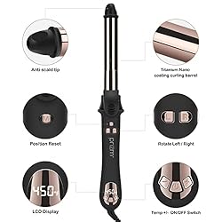 Prizm 1 Inch Wavy Professional Rotating Curling