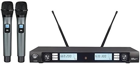 200 Channel Wireless Microphone Dual Handheld Karaoke wireless Microphone System