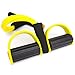 Total Resistance Fitness Band Home Workout Training System (Yellow - Medium Resistance)