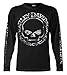 Harley-Davidson Men's Shirt, Hand Made Willie G Skull Long Sleeve 30294032