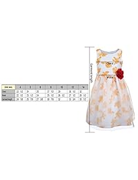 Vestido de fiesta de princesa de tul con estampado floral sin mangas de Emma Riley para niñas con flor de roseta