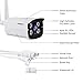 FREDI Wireless Security Camera System,720p WiFi Wireless IP Bullet Camera WiFi Surveillance Camera Outdoor(Weatherproof)