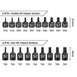 MIXPOWER 3/8" Drive Master Hex Bit Impact Socket