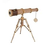 Rowood Telescope 3D Puzzles for Adults, DIY Wooden