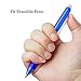 ParKoo Gel Ink Refills Compatible with FriXion and Friction Erasable Gel Pens, Fine Point 0.7 mm, Total 9 Blue Refills Value Set