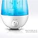 Adofi Humidifier Cool Mist 4L, Tank Super Quiet for Large Bedroom,Babies Living Room, Office, Lasts up to 16 Hours