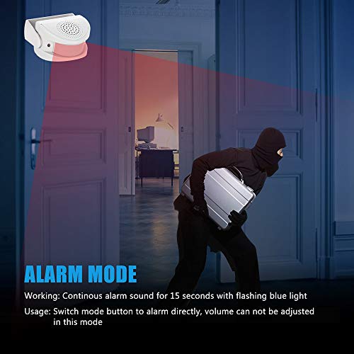 KERUI Wireless PIR Motion Sensor Door Bell Shop Visitor Alert Chime Alarm Burglar - Thumbnail 4