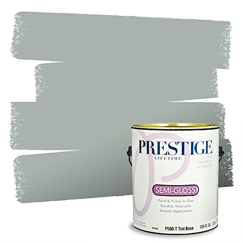 PRESTIGE Paints Interior Paint and Primer In One, 1-Gallon, Semi-Gloss, Compara…