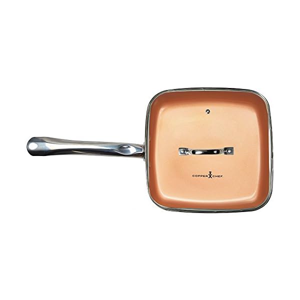 Copper Chef NonStick Fry Pan with Lid, Sauté, Skillet The Home
