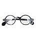 Agstum Retro Small Round Optical Non-Prescription Eyeglass Frame Clear Lens A3020