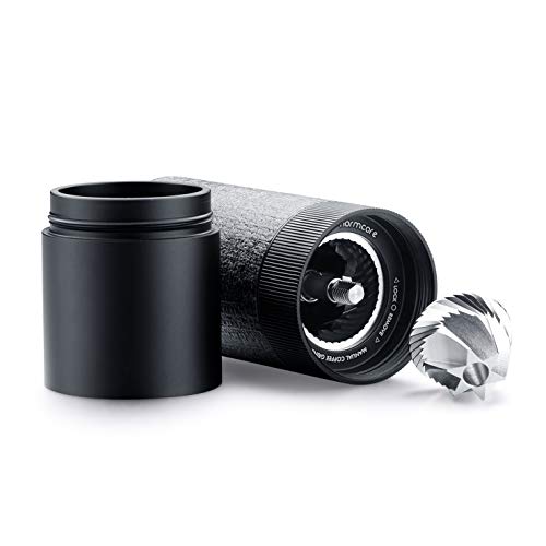 Normcore Manuelle Kaffeemühlen - Premium Kaffeemühle manuell aus Edelstahl kegelmahlwerk Mahlwerk - Stufenlose… – Bild 2