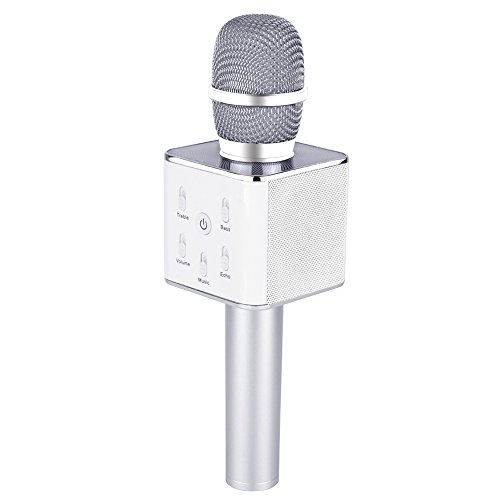 Bonaok portable wireless bluetooth karaoke microphone, …