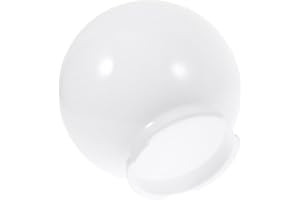 OSALADI Globe Lamp Shades,Light Fixture Replacement Globes,Ceiling Fan Replacement,Acrylic Light Cover for Wall Lamp