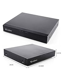 Westshine 1080P AHD TVI CVI Analógico IP Hybrid DVR, H.264 HD 19201080P Grabadora de video digital de vigilancia CCTV en tiempo real (sin disco duro)