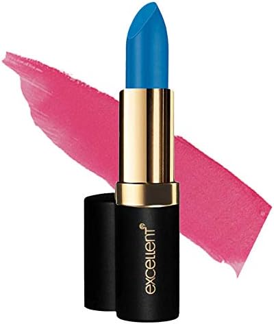 blue colour lipstick
