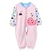 FEITONG® Baby Boy Girl Romper Jumpsuit Bodysuit Cotton Clothes Outfit (Age:0-3Months, Pink )