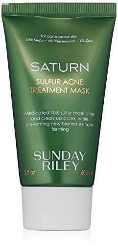 Sunday Riley Saturn Mask, 2.0 Fl Oz (Best Sulfur Acne Spot Treatment)